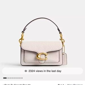 NWT - Coach Tabby 12 - mini purse